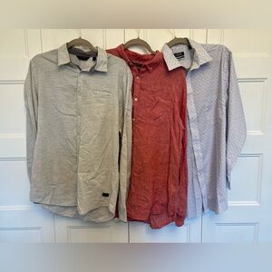 Men's Bundle (3) Size L - Banana Republic, Chaps, Outpost Long Sleeve
